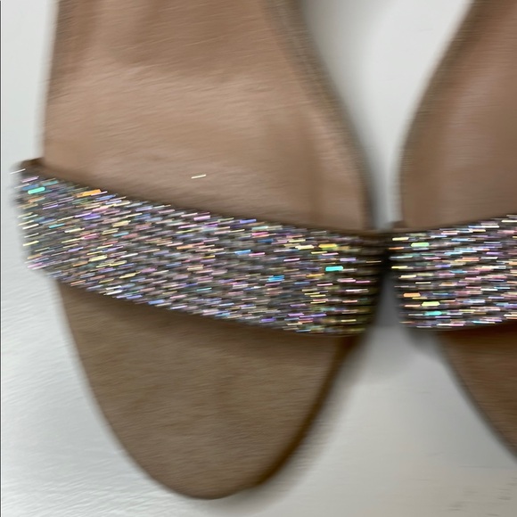 Madden Girl Silver Sparkle Heels - Picture 4 of 7